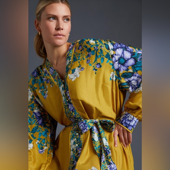 NWT Anthropologie Midi Shirt Dress - Picture 5 of 13